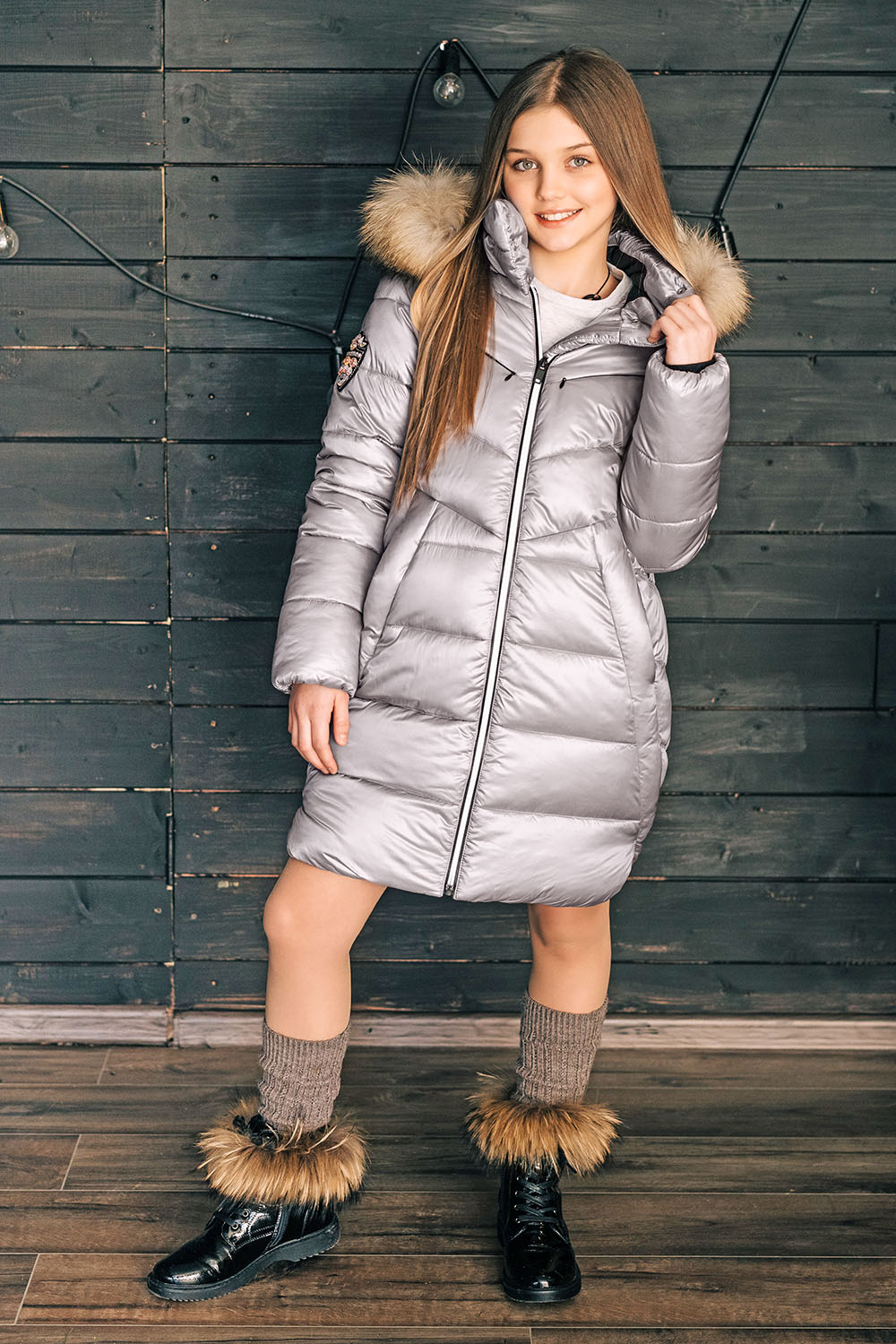 Фото товара Пальто зимнее для девочки ЗС-826 от GnK