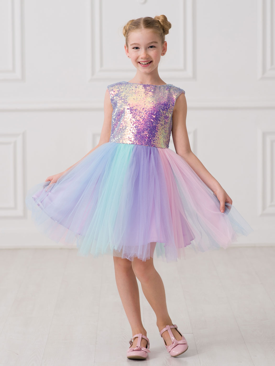 Фото товара Праздничное платье для девочки Принцесса Единорог-1 01215008-2 от Красавушка