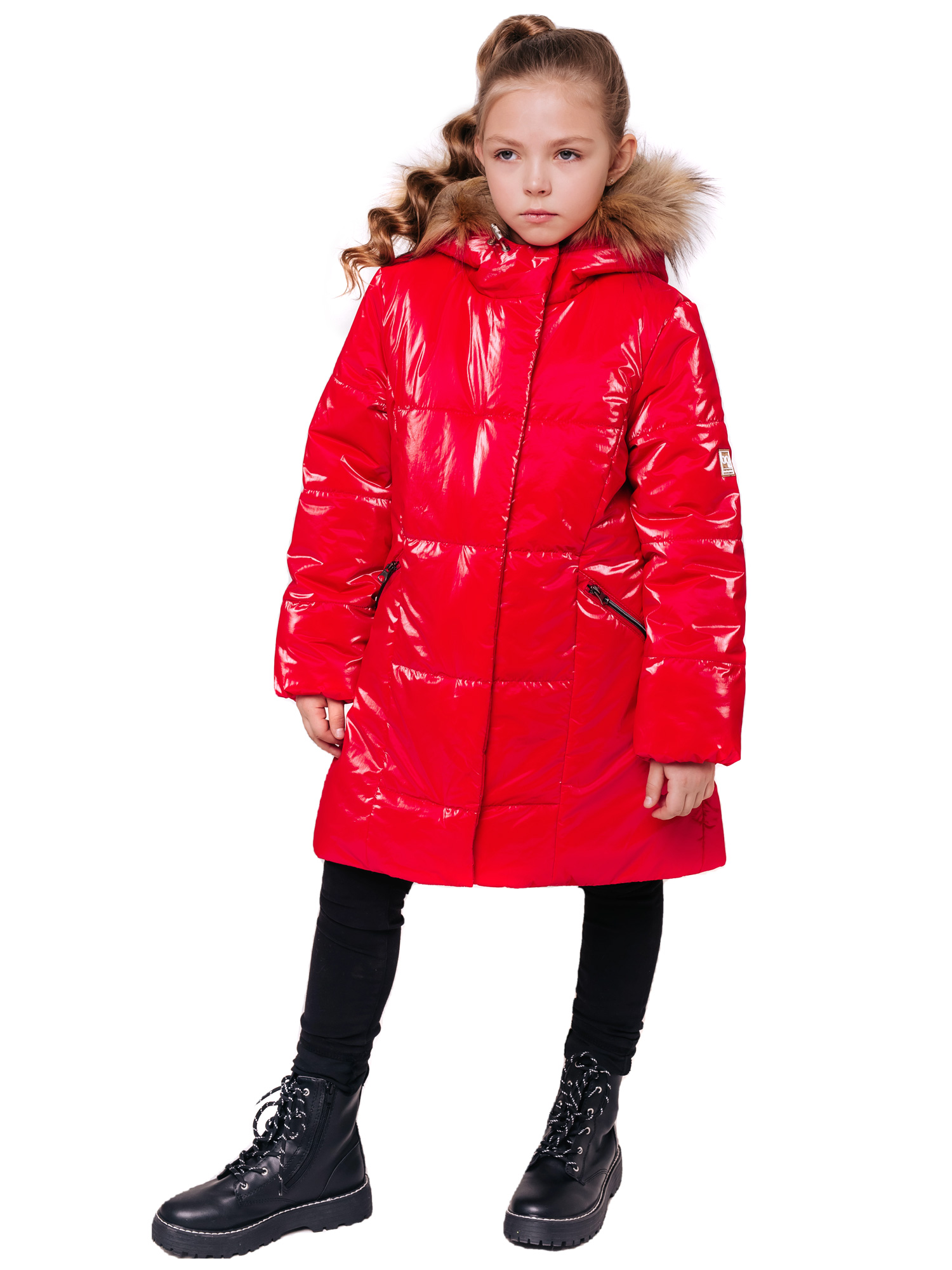 Фото товара Зимнее пальто для девочки Натали 330-21з-1 от Батик