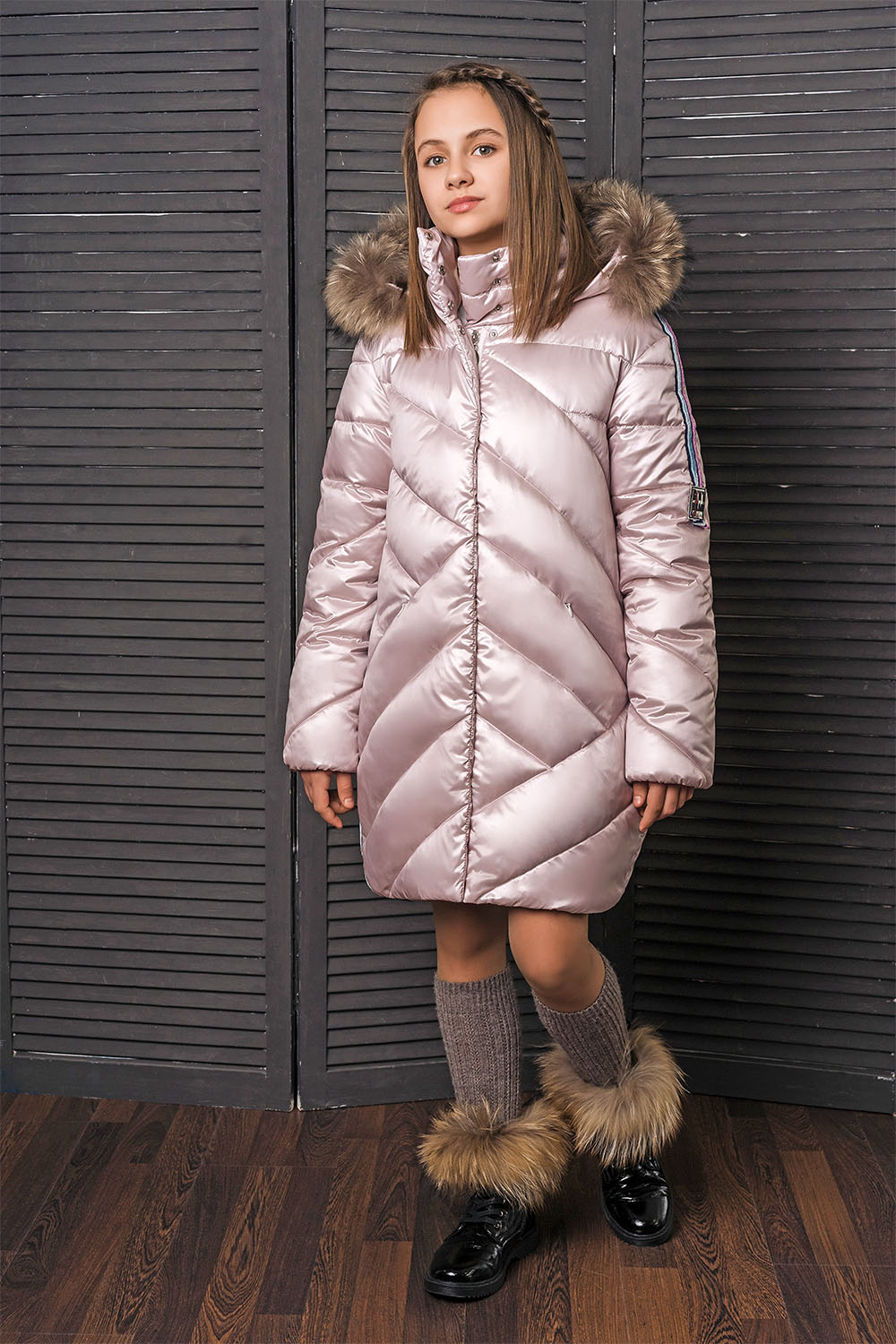 Фото товара Зимнее пальто для девочки ЗС-824 от GnK